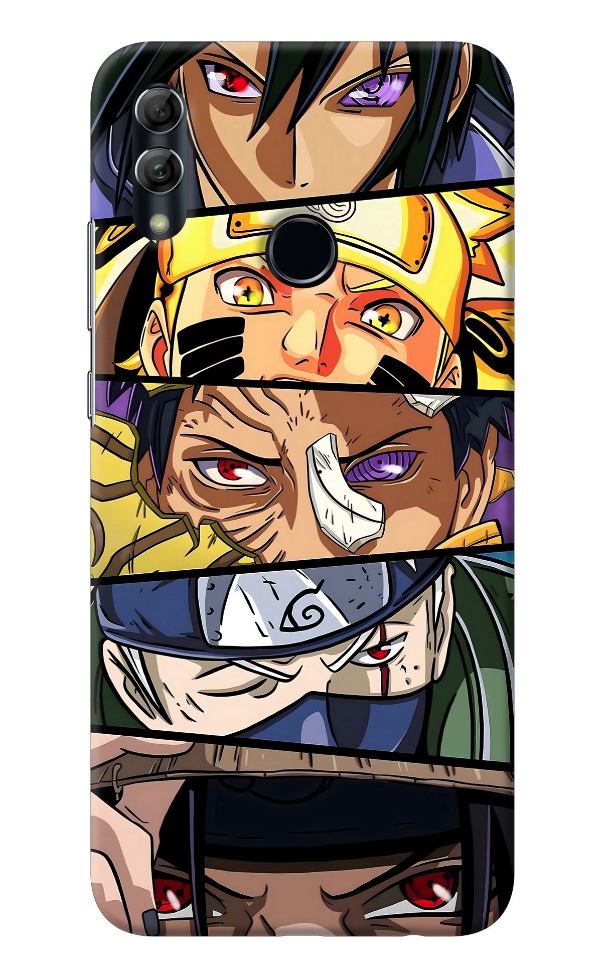 Naruto Character Honor 10 Lite Back Cover