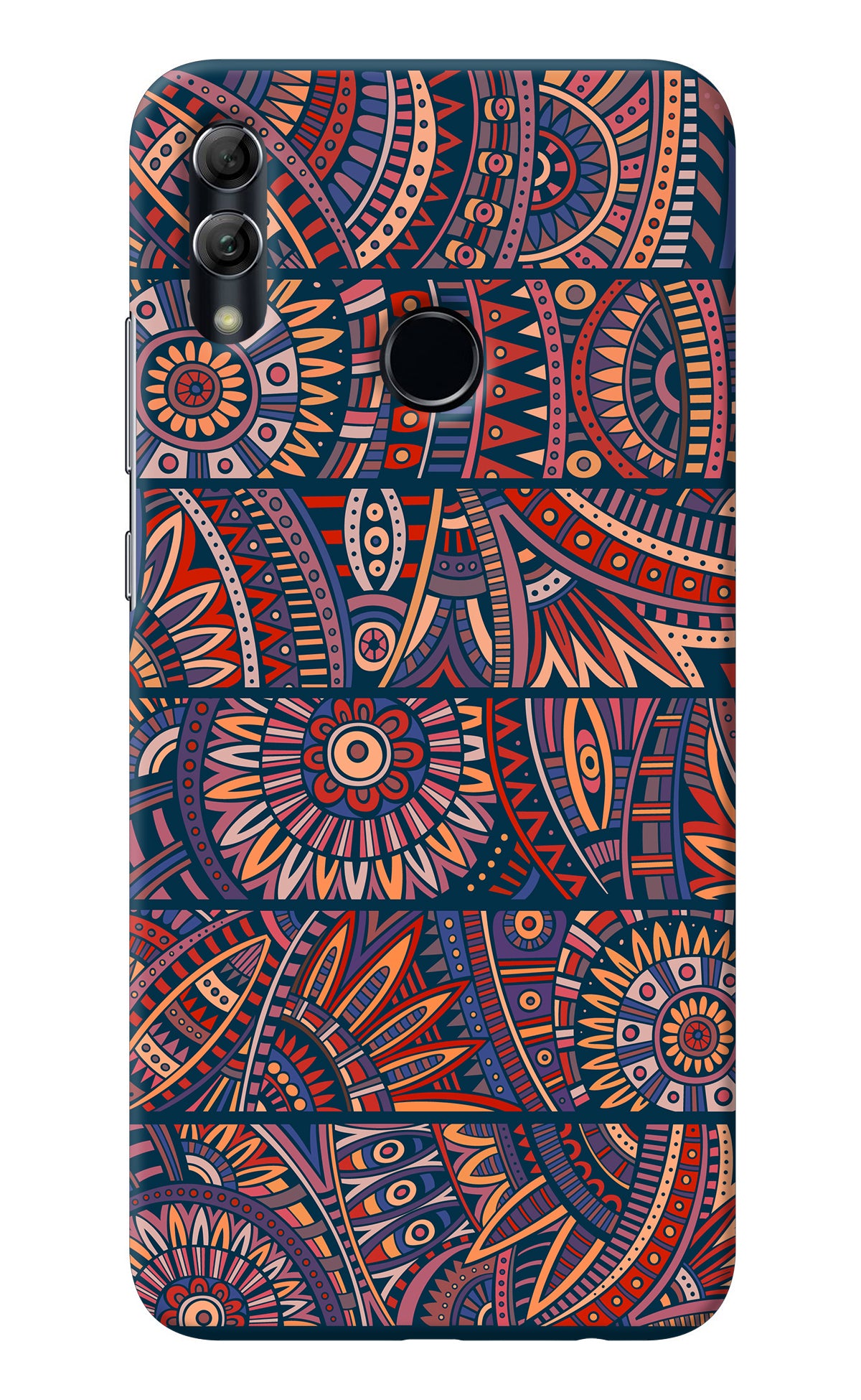 African Culture Design Honor 10 Lite Back Cover