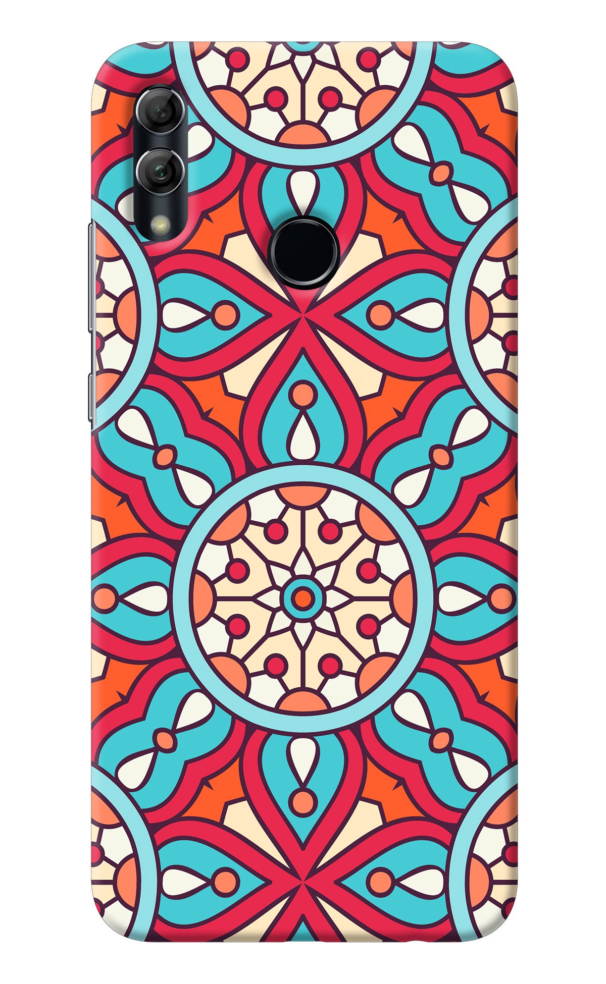 Mandala Geometric Honor 10 Lite Back Cover