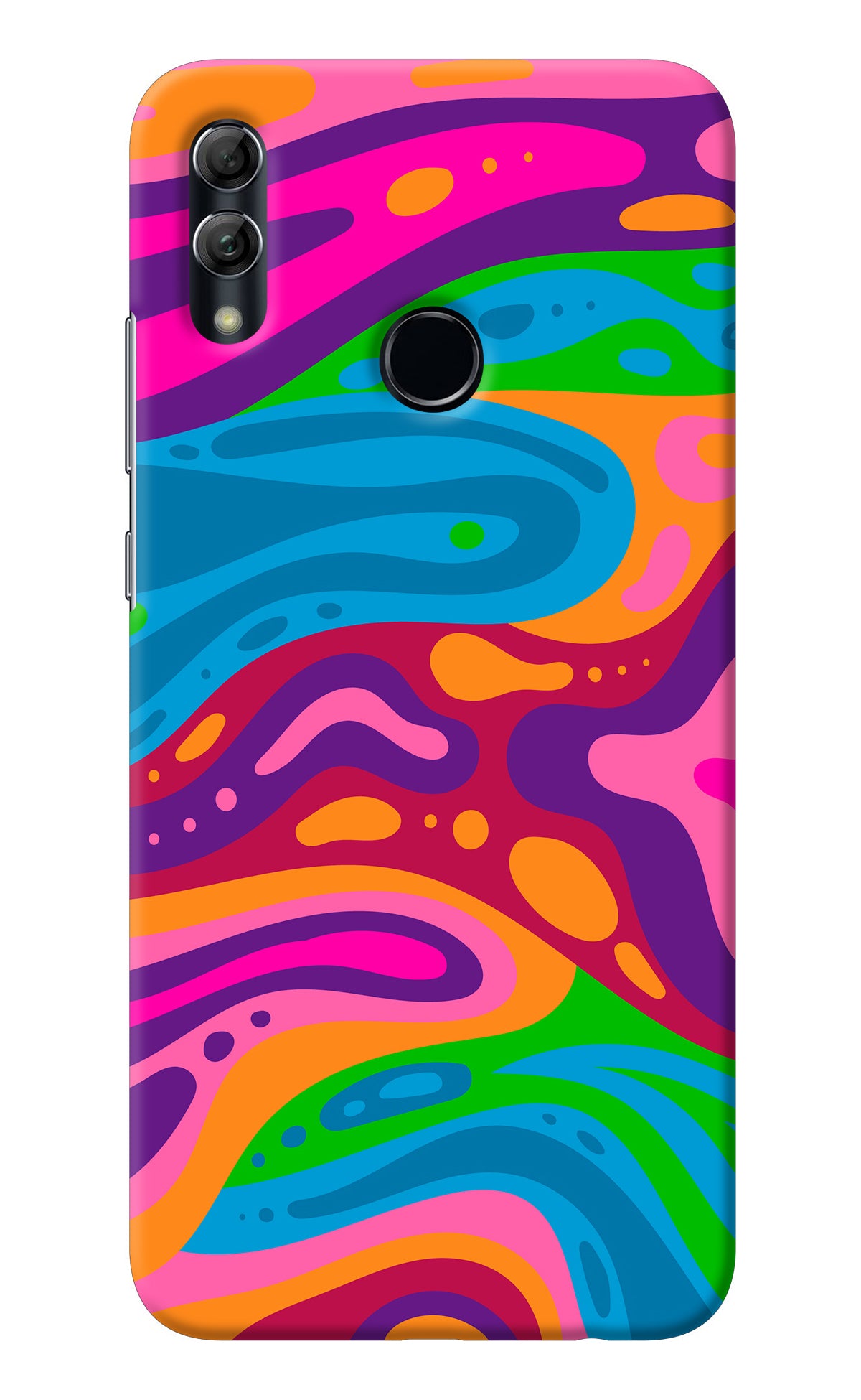 Trippy Pattern Honor 10 Lite Back Cover