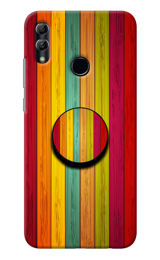 Multicolor Wooden Honor 10 Lite Pop Case
