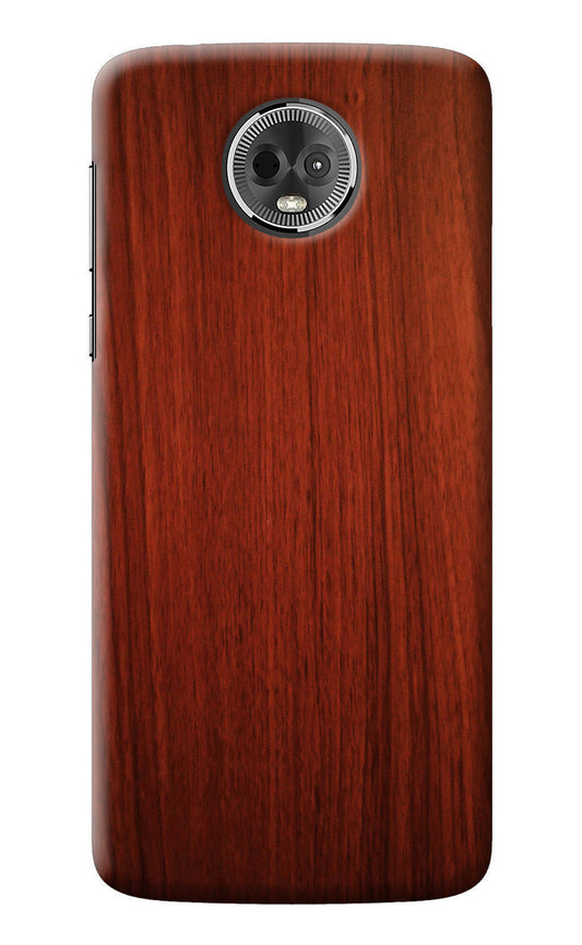 Wooden Plain Pattern Moto E5 Plus Back Cover