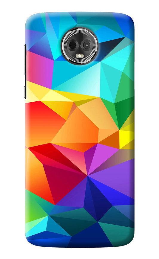 Abstract Pattern Moto E5 Plus Back Cover