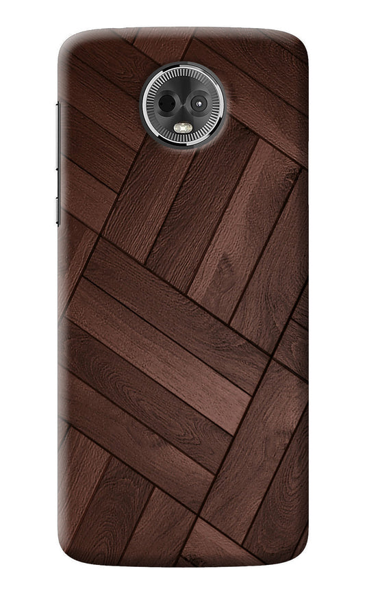 Wooden Texture Design Moto E5 Plus Back Cover