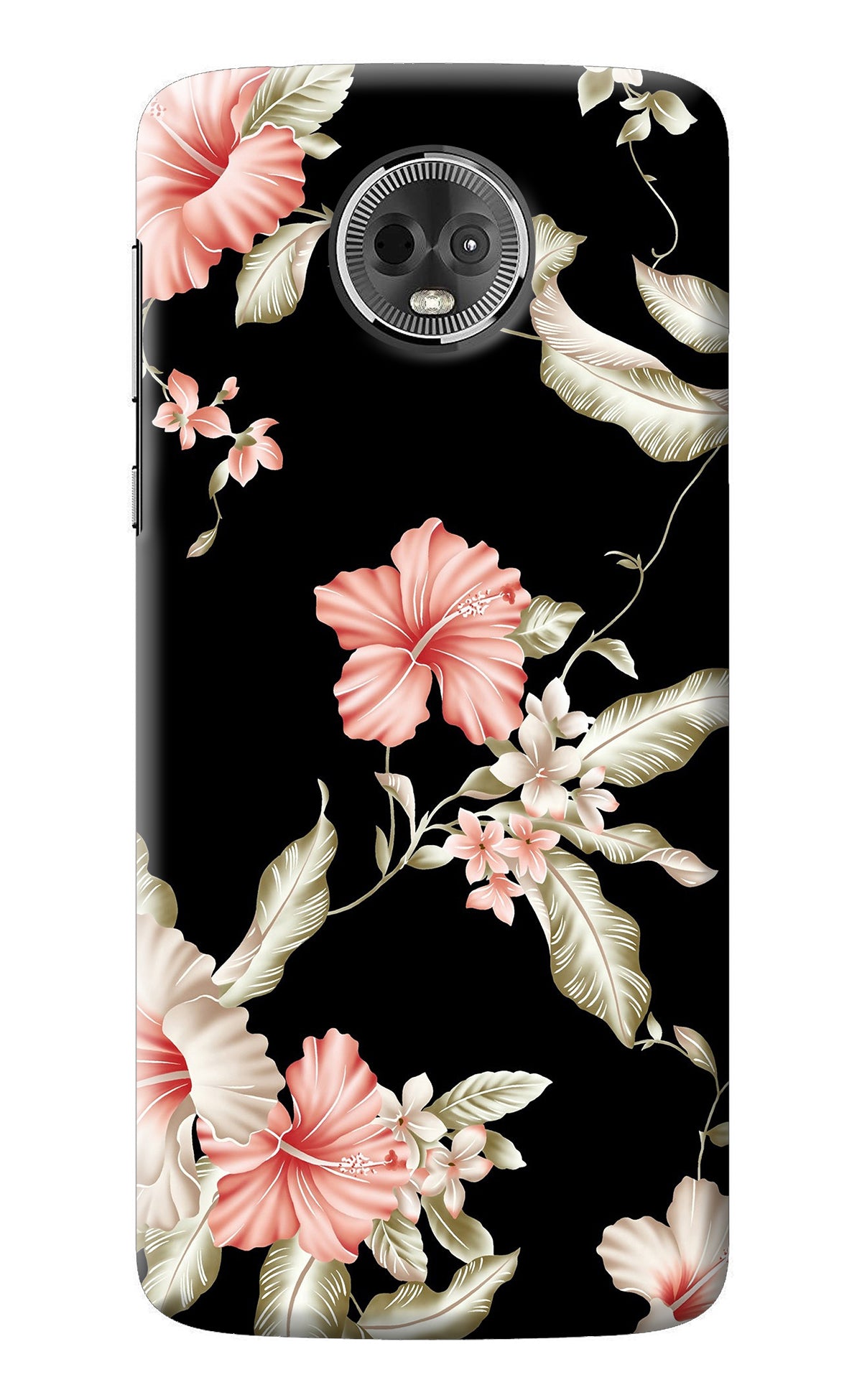 Flowers Moto E5 Plus Back Cover