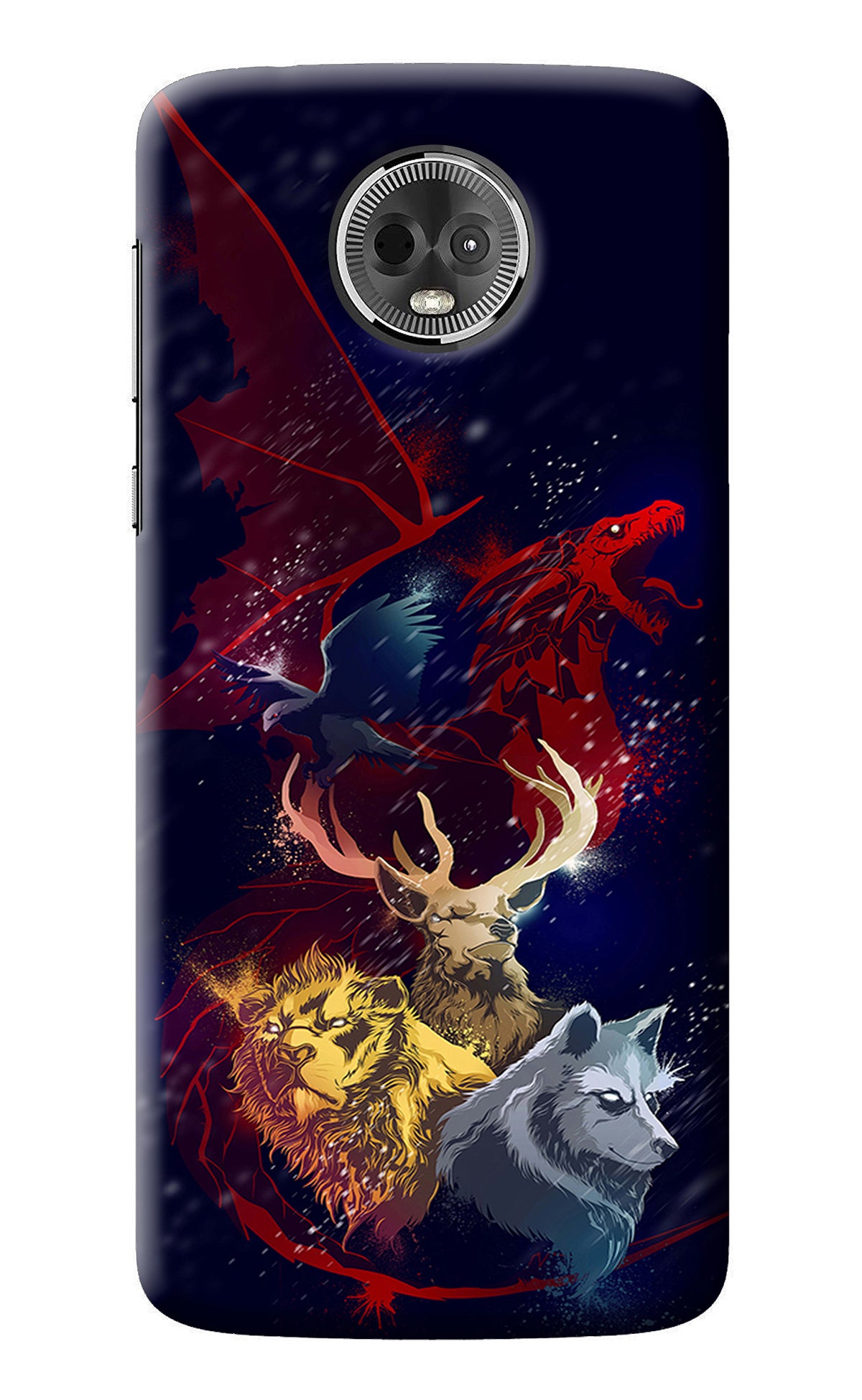 Game Of Thrones Moto E5 Plus Back Cover