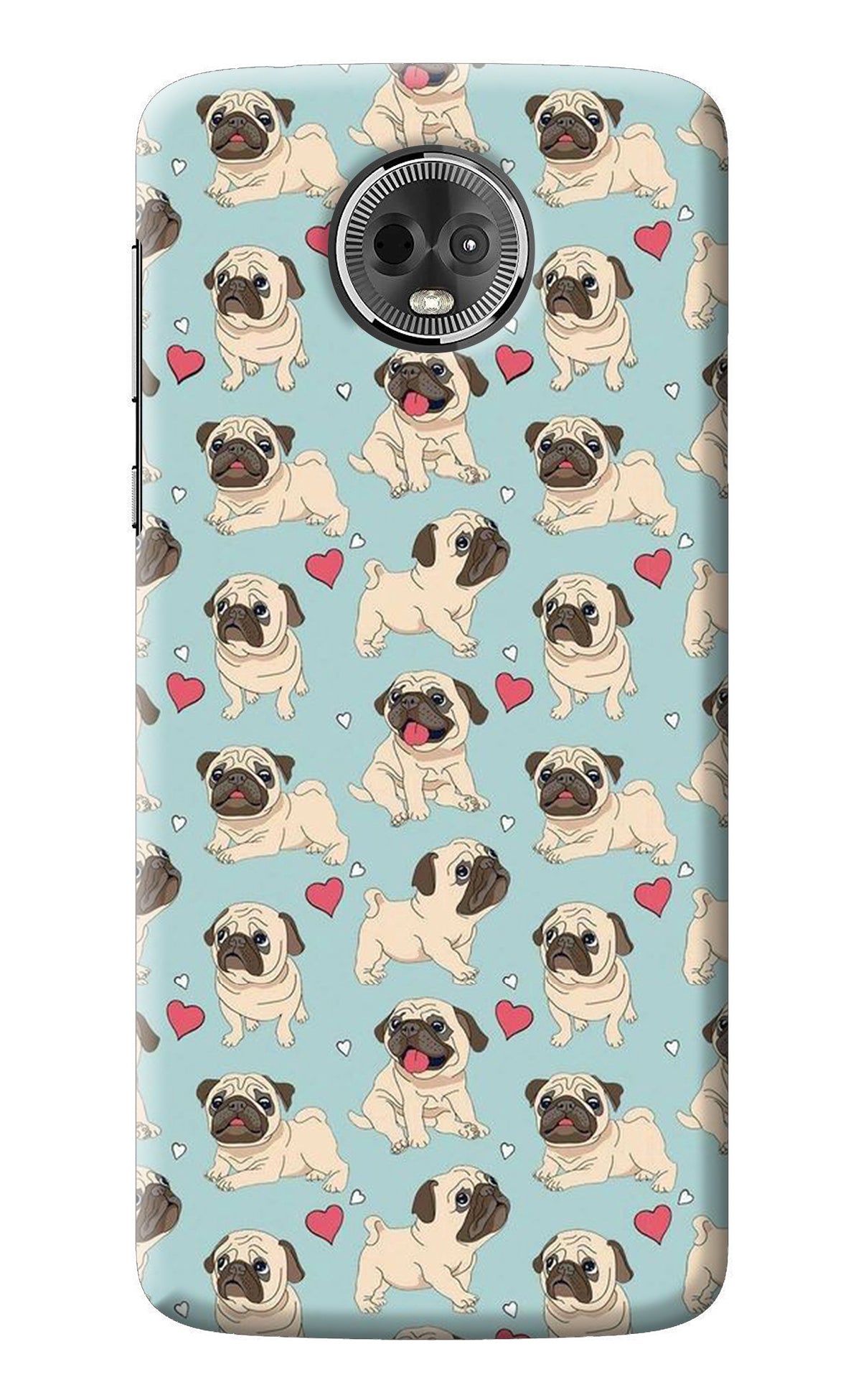 Pug Dog Moto E5 Plus Back Cover