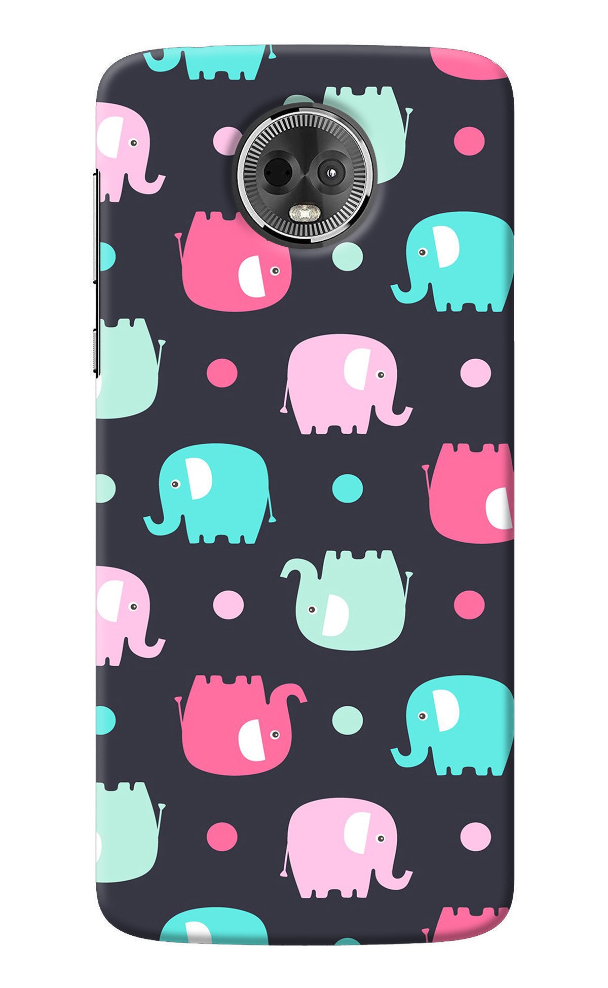 Elephants Moto E5 Plus Back Cover