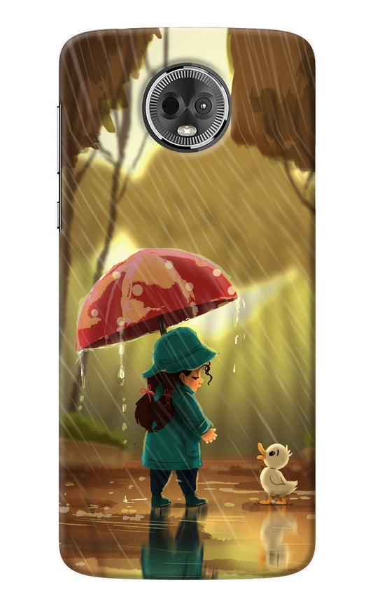 Rainy Day Moto E5 Plus Back Cover