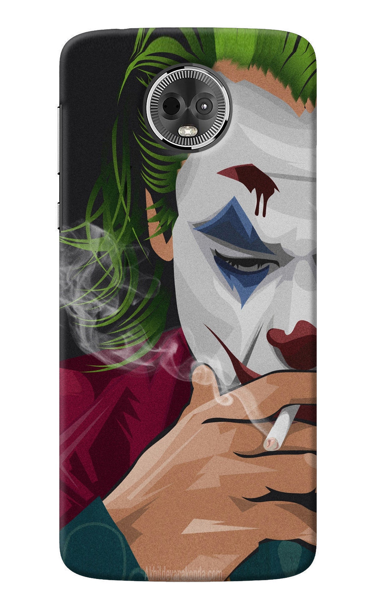 Joker Smoking Moto E5 Plus Back Cover