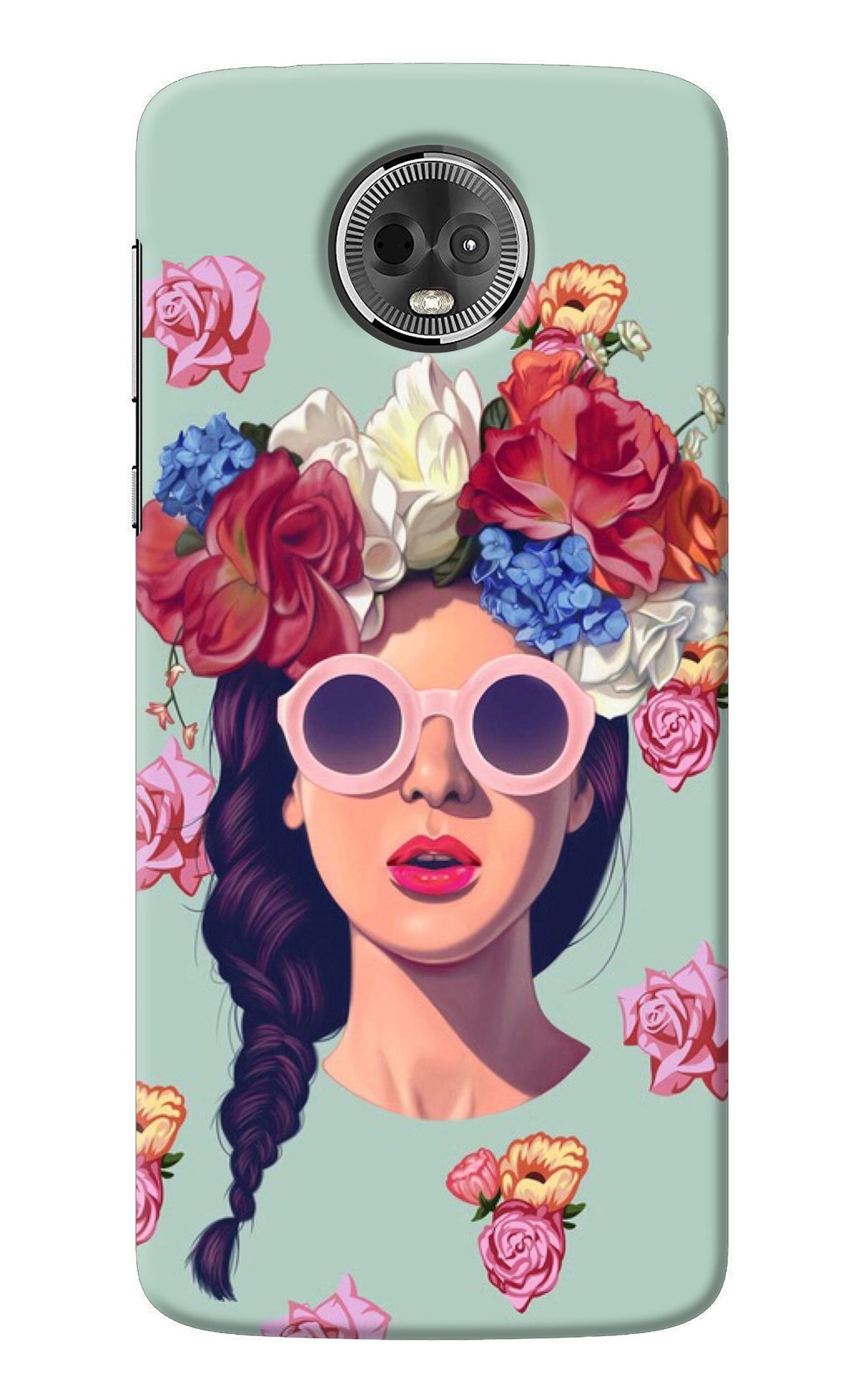 Pretty Girl Moto E5 Plus Back Cover