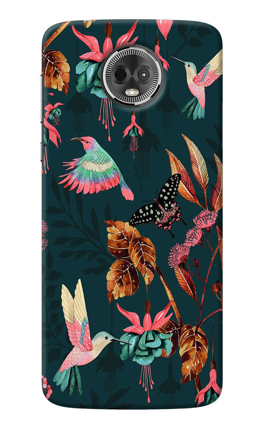 Birds Moto E5 Plus Back Cover