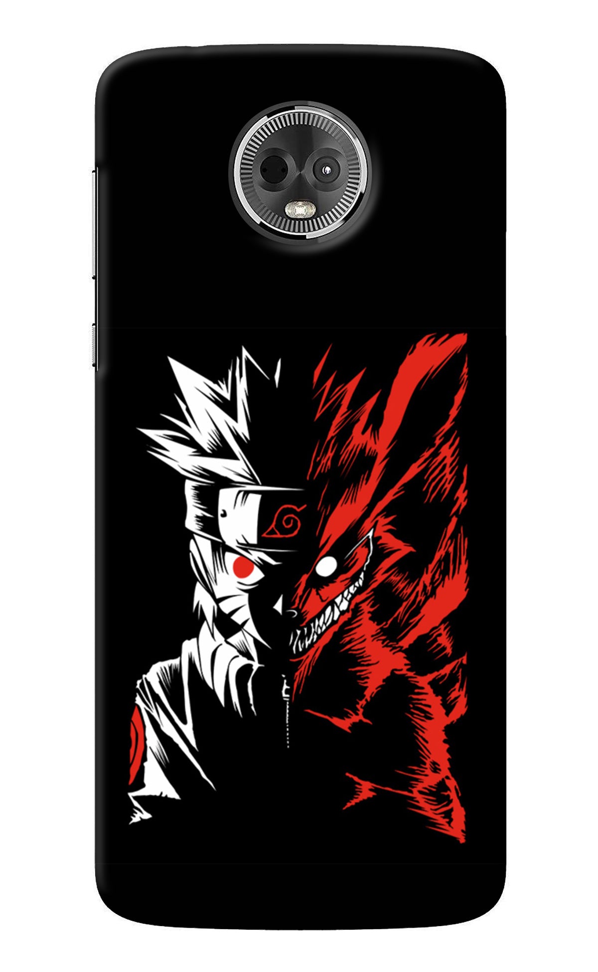 Naruto Two Face Moto E5 Plus Back Cover