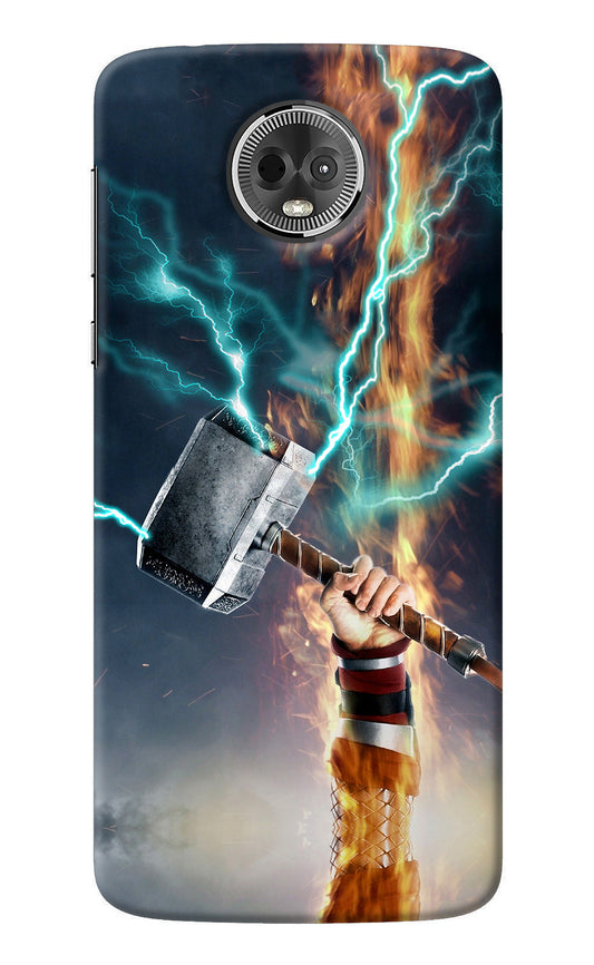 Thor Hammer Mjolnir Moto E5 Plus Back Cover