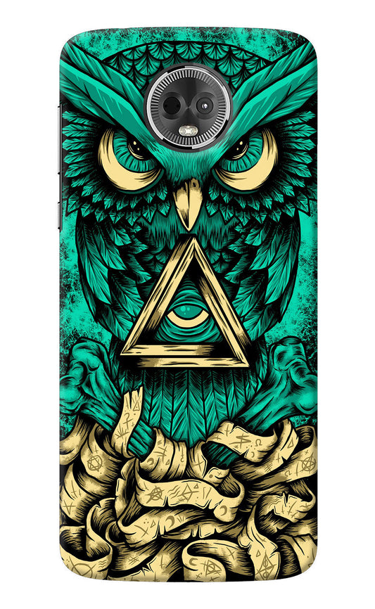 Green Owl Moto E5 Plus Back Cover