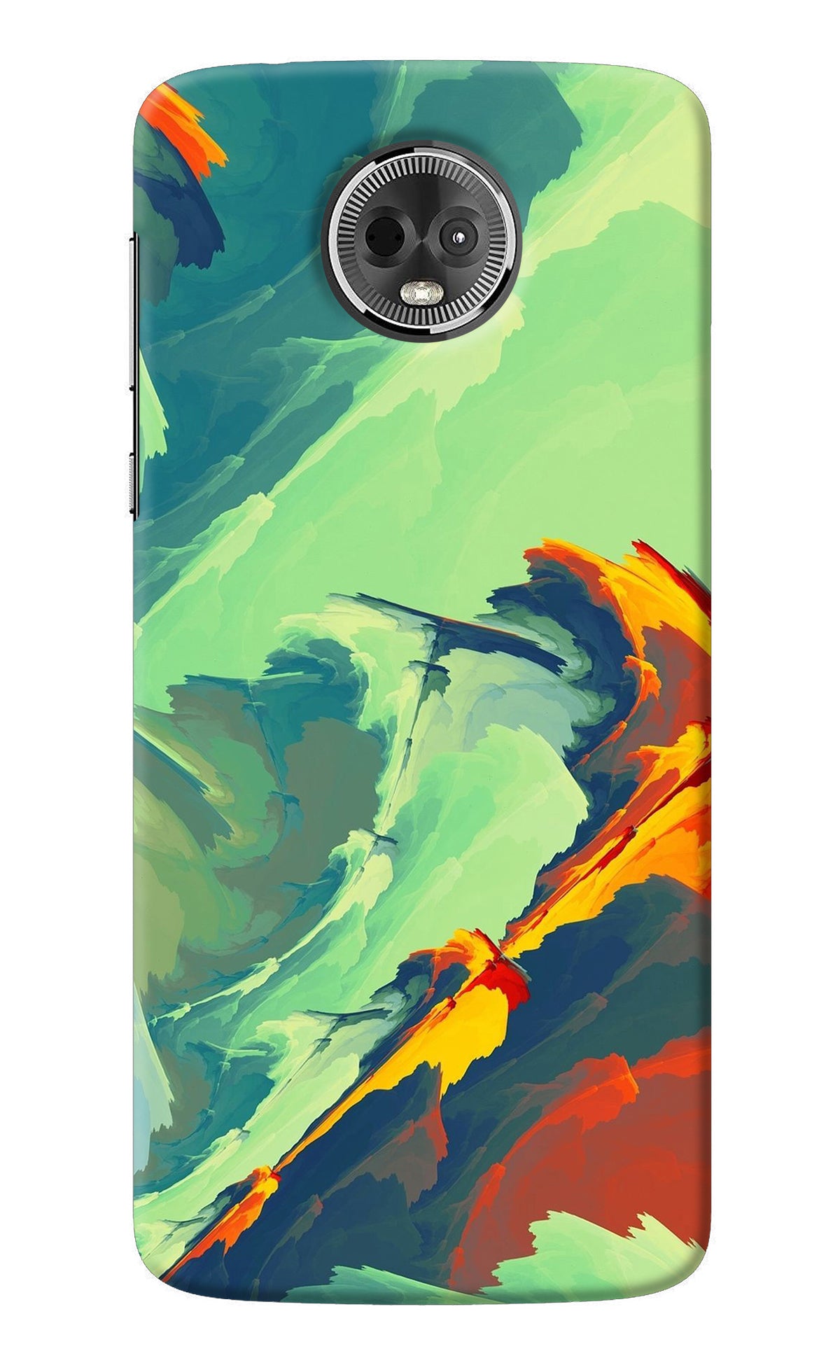 Paint Art Moto E5 Plus Back Cover