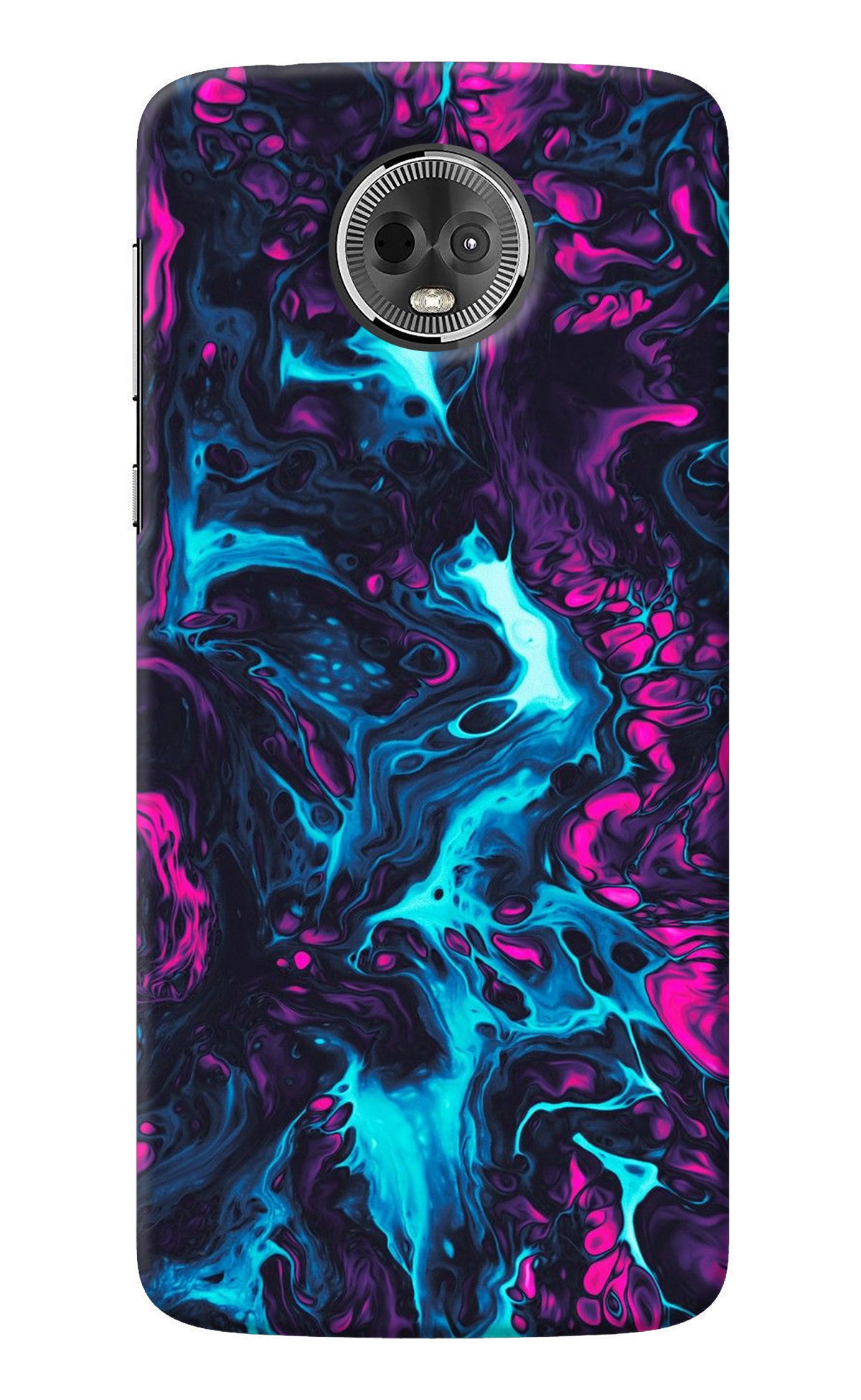 Abstract Moto E5 Plus Back Cover