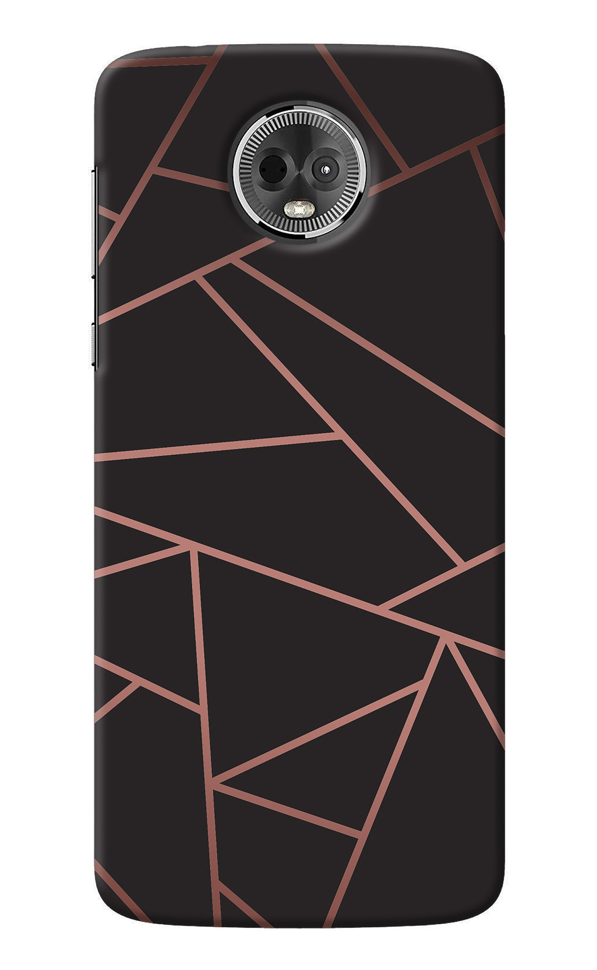 Geometric Pattern Moto E5 Plus Back Cover