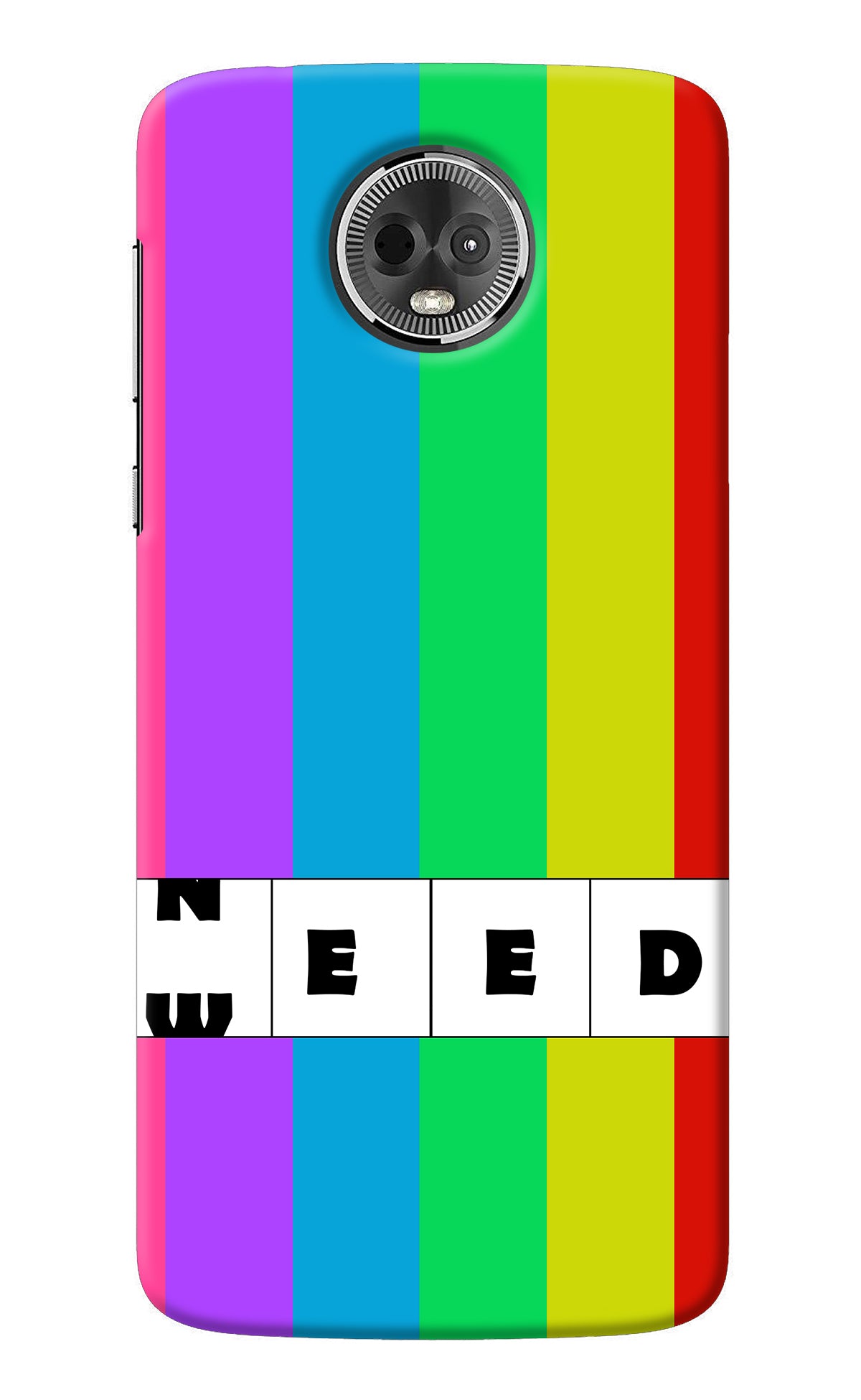 Need Weed Moto E5 Plus Back Cover