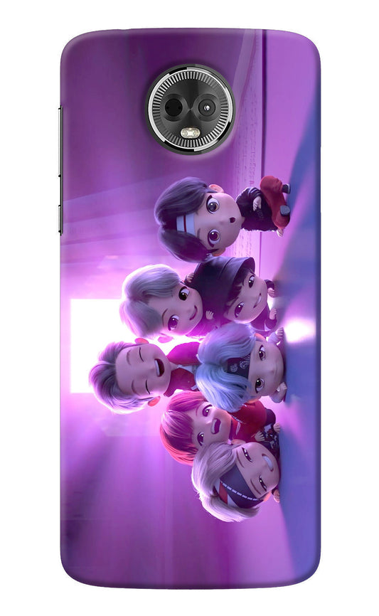 BTS Chibi Moto E5 Plus Back Cover