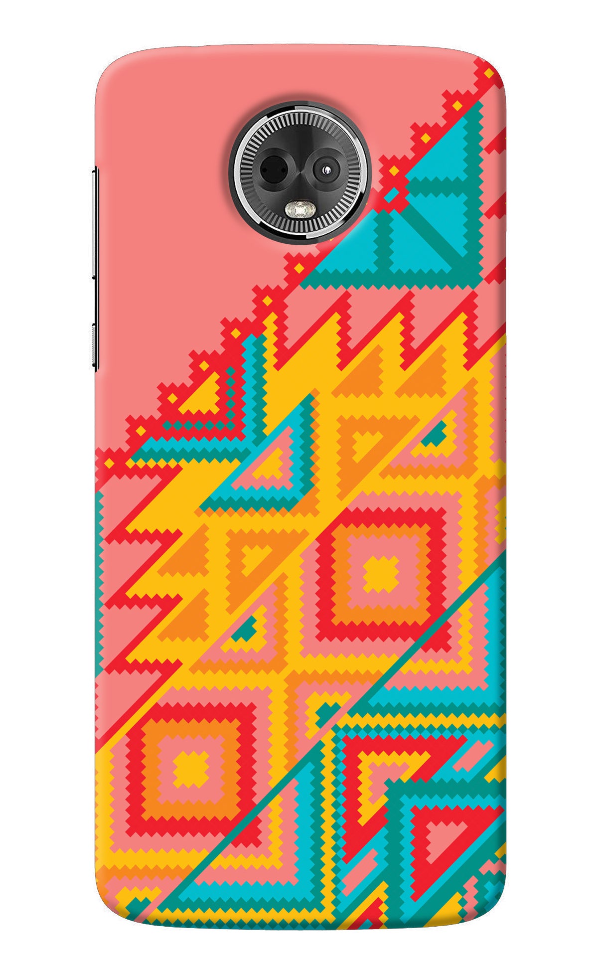 Aztec Tribal Moto E5 Plus Back Cover