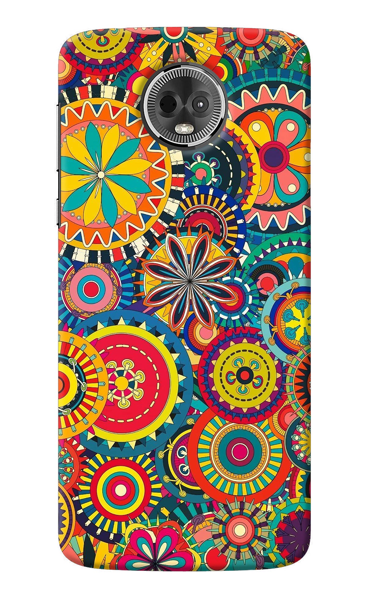 Gol Gol Art Moto E5 Plus Back Cover