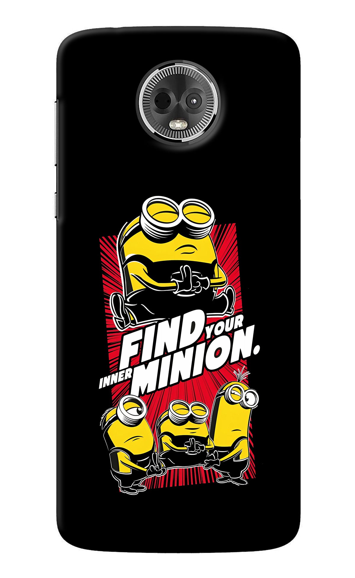 Find your inner Minion Moto E5 Plus Back Cover