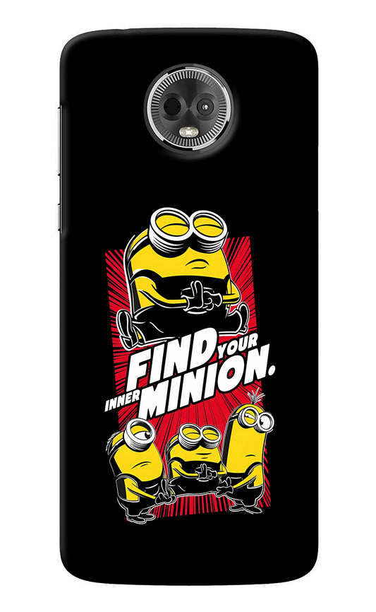 Find your inner Minion Moto E5 Plus Back Cover