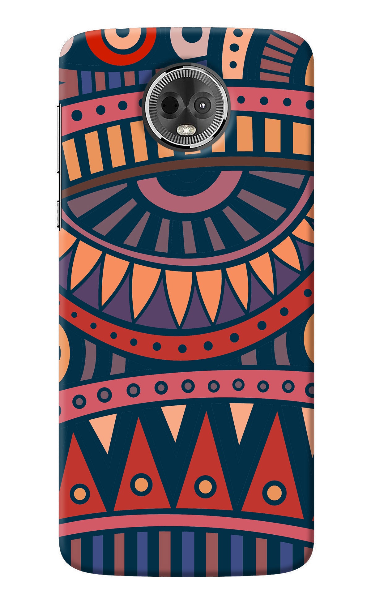 African Culture Design Moto E5 Plus Back Cover