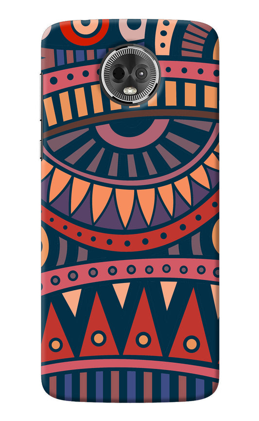 African Culture Design Moto E5 Plus Back Cover