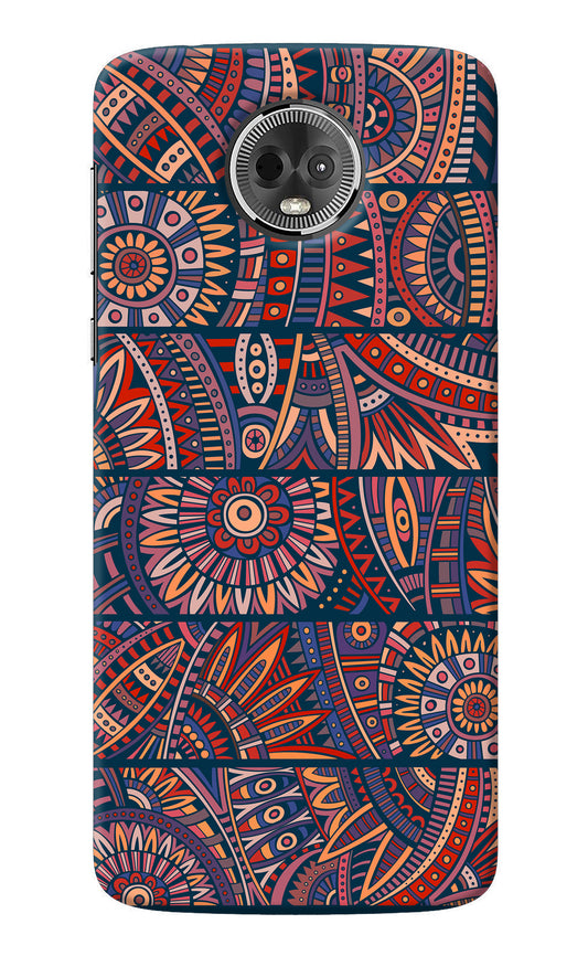 African Culture Design Moto E5 Plus Back Cover