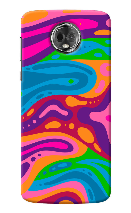 Trippy Pattern Moto E5 Plus Back Cover