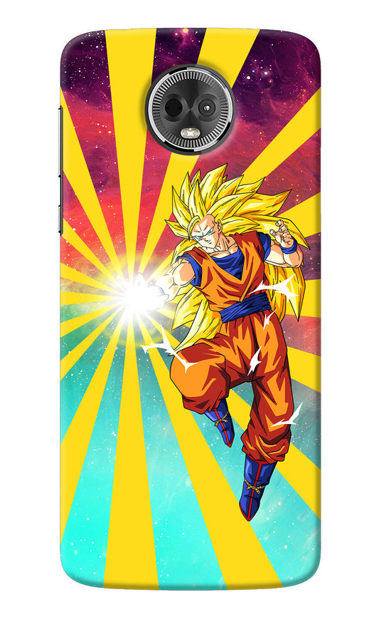 Goku Super Saiyan Moto E5 Plus Back Cover