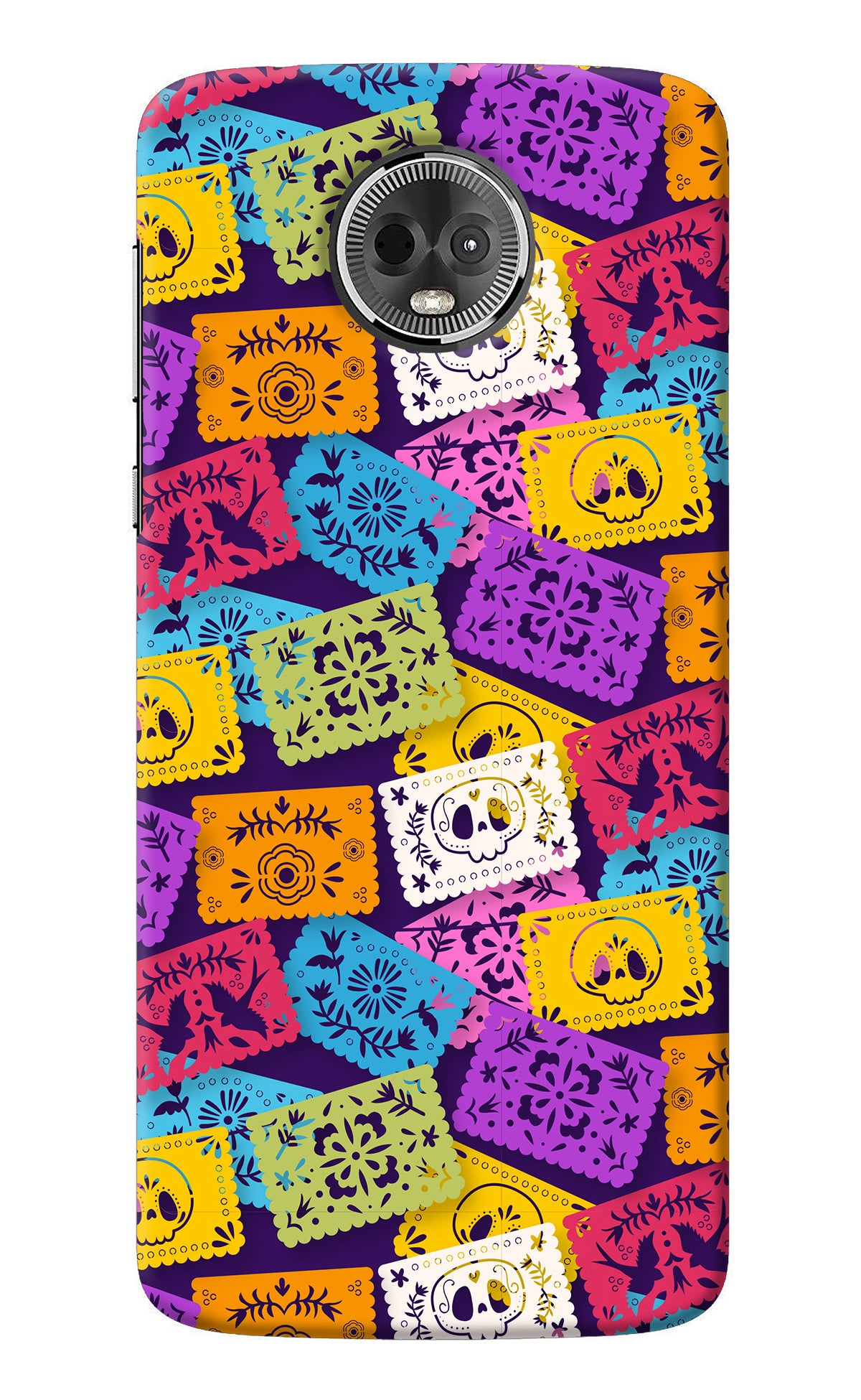 Mexican Pattern Moto E5 Plus Back Cover