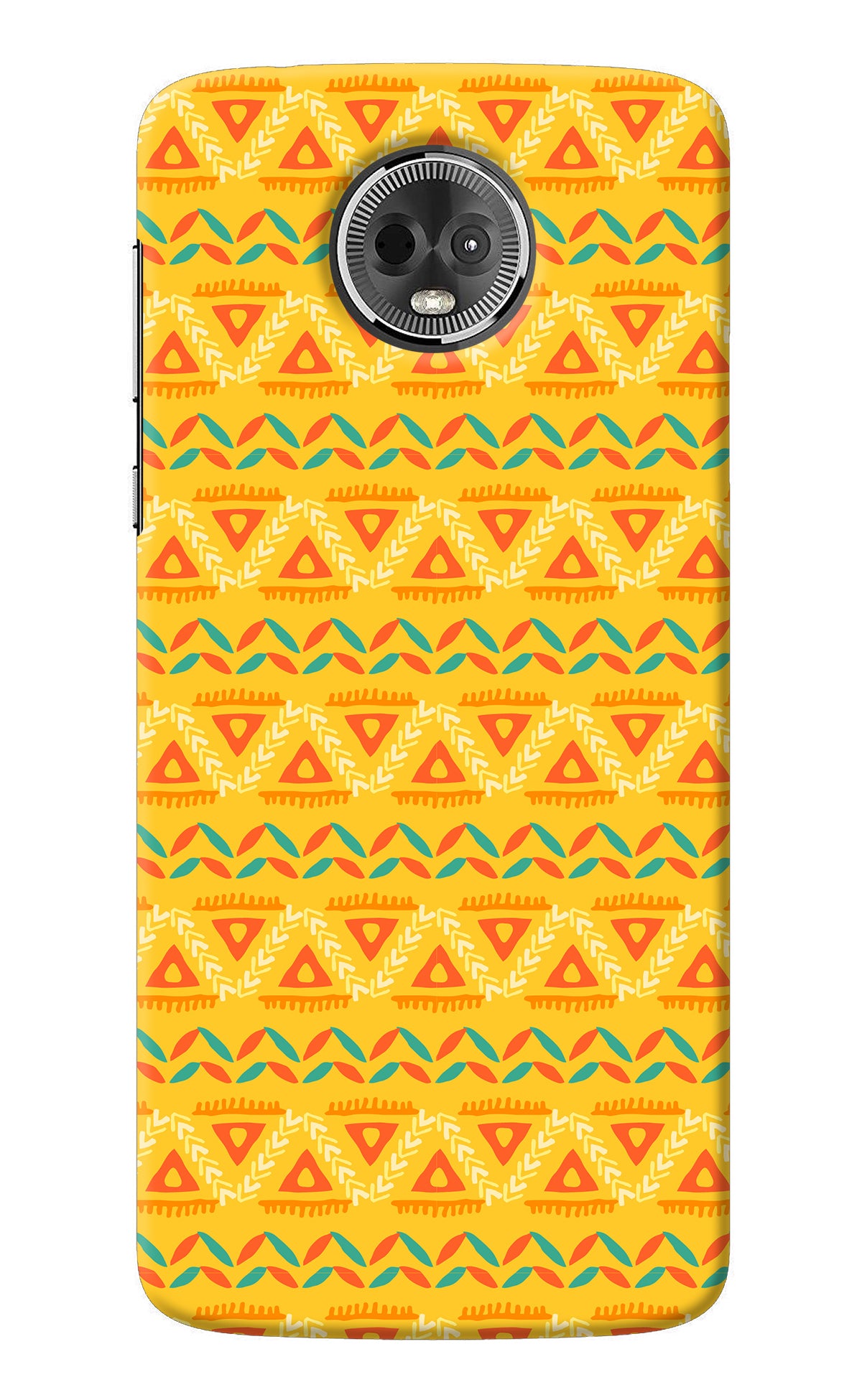 Tribal Pattern Moto E5 Plus Back Cover