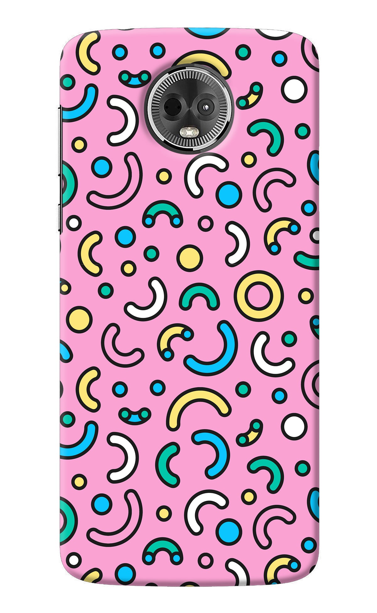 Memphis Design Moto E5 Plus Back Cover