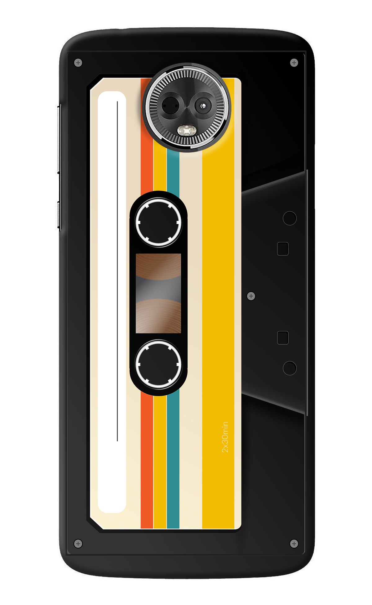 Tape Cassette Moto E5 Plus Back Cover