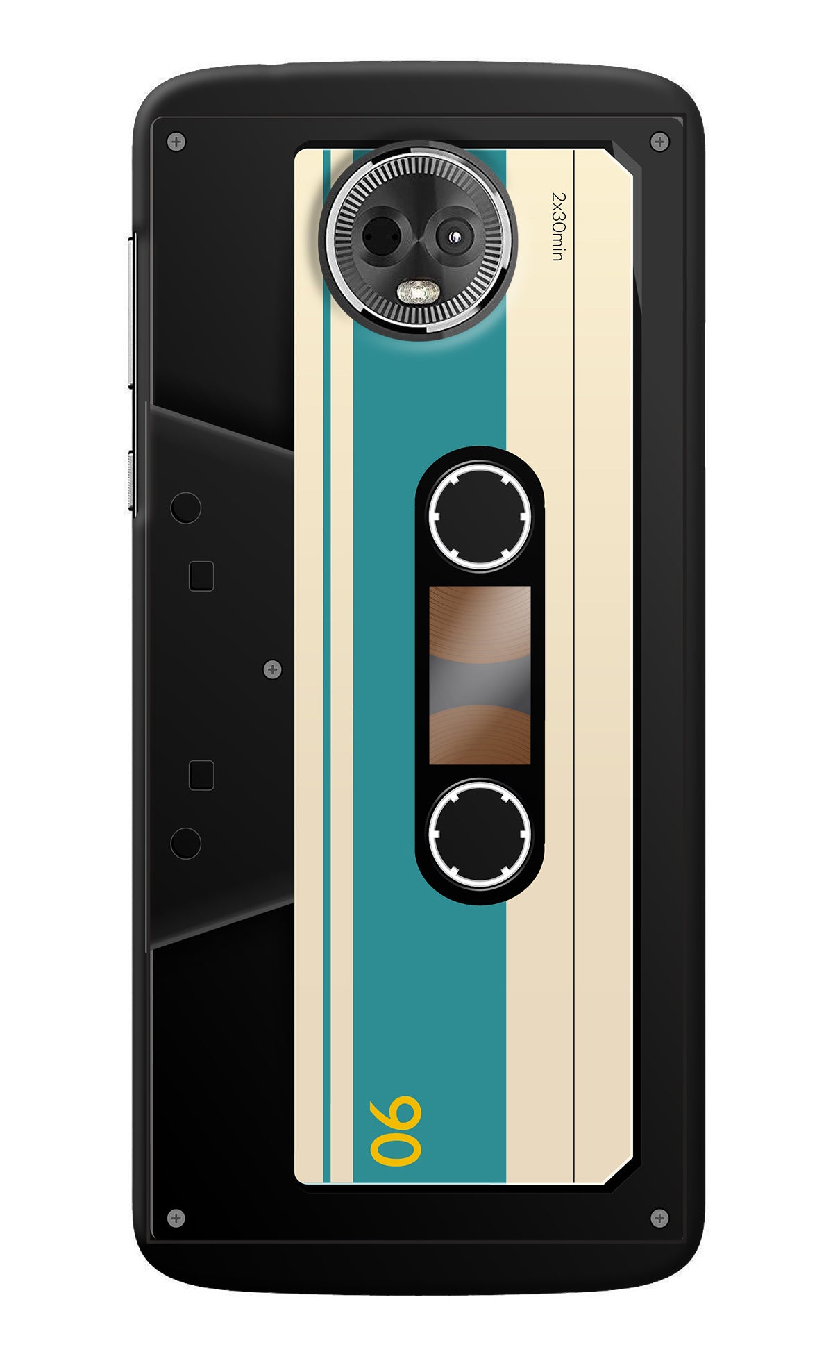 Cassette Moto E5 Plus Back Cover