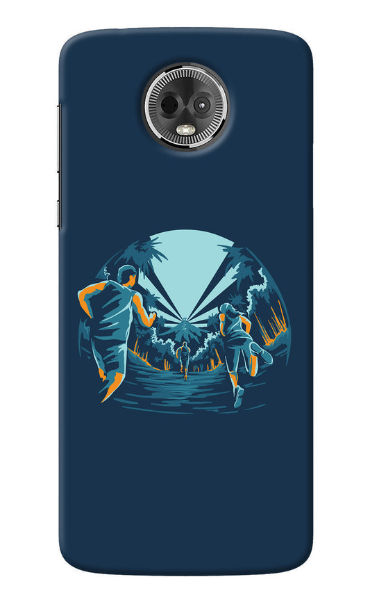 Team Run Moto E5 Plus Back Cover