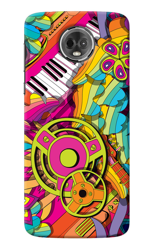 Music Doodle Moto E5 Plus Back Cover