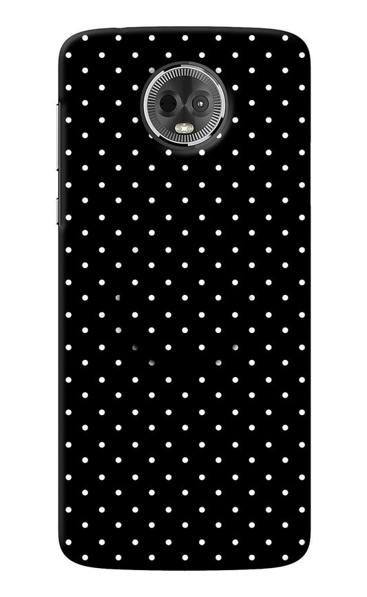 White Dots Moto E5 Plus Pop Case