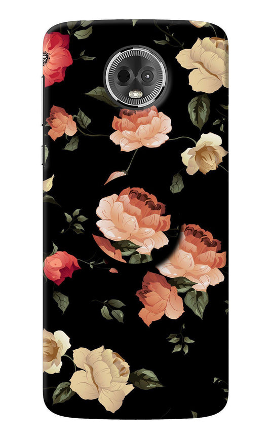 Flowers Moto E5 Plus Pop Case