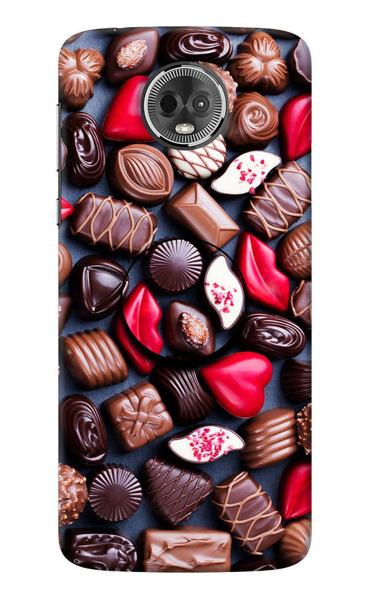 Chocolates Moto E5 Plus Pop Case