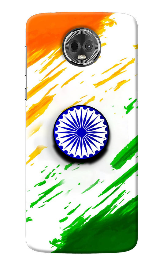 Indian Flag Ashoka Chakra Moto E5 Plus Pop Case
