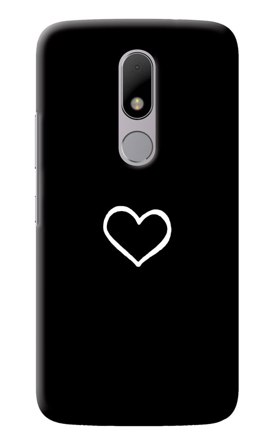 Heart Moto M Back Cover