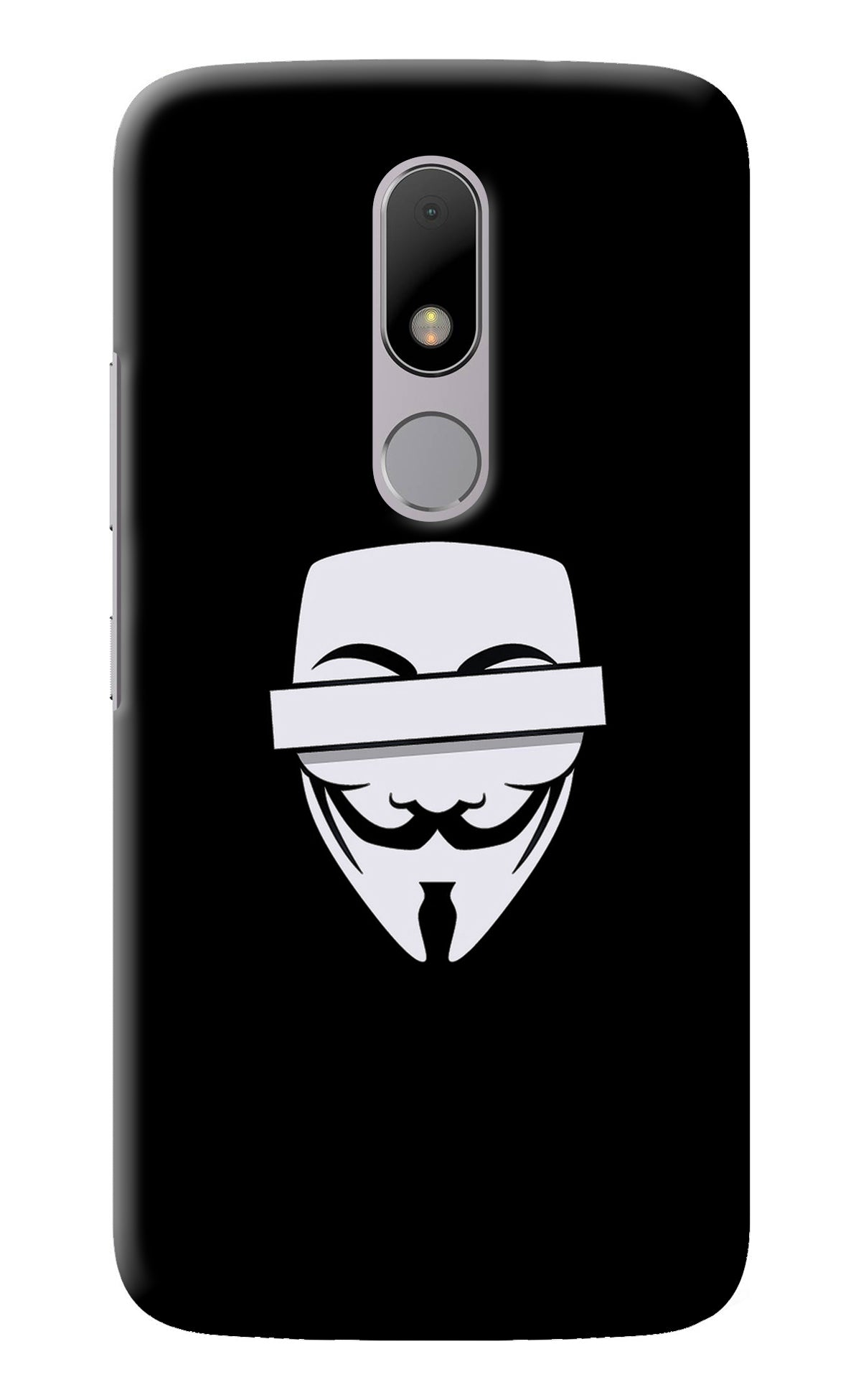 Anonymous Face Moto M Back Cover