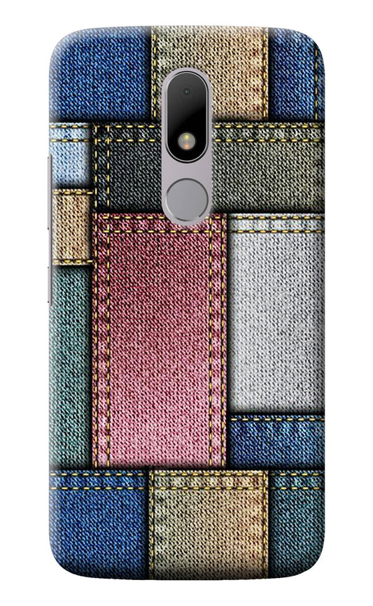 Multicolor Jeans Moto M Back Cover