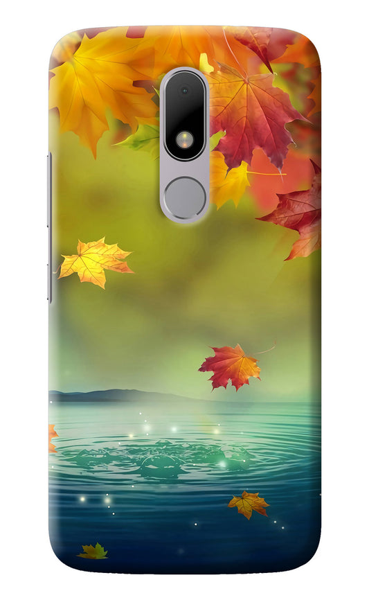 Flowers Moto M Back Cover