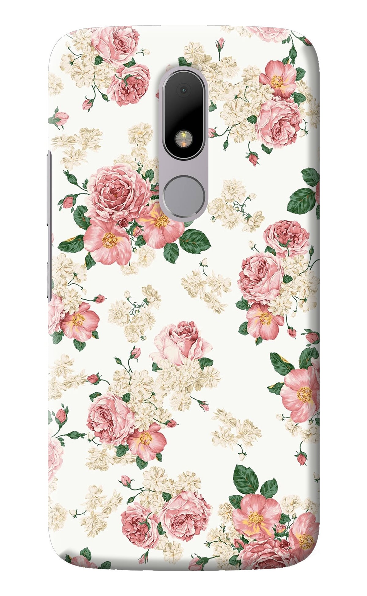 Flowers Moto M Back Cover