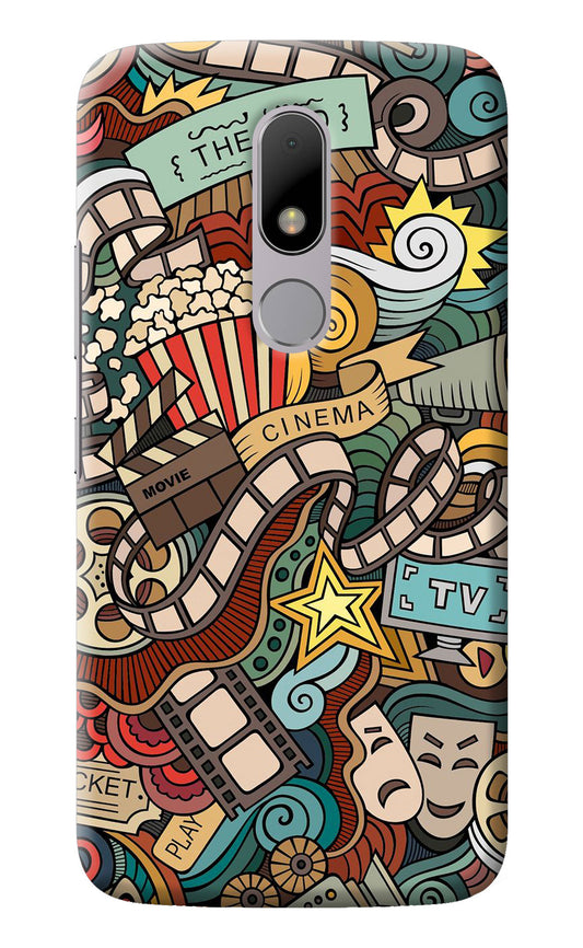 Cinema Abstract Moto M Back Cover